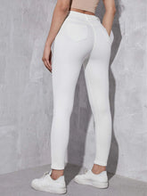 Slant Pocket Skinny Jeans